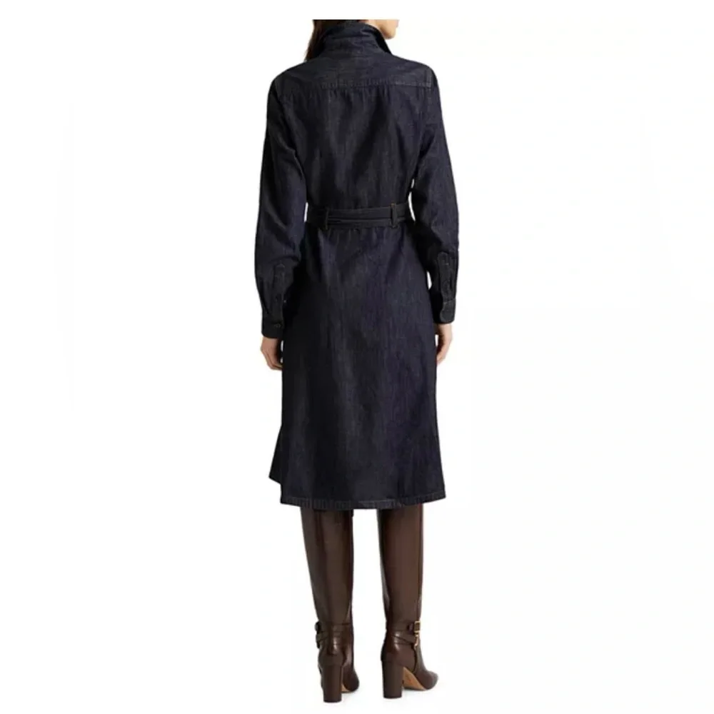 Ralph Lauren Denim Shirt Dress - Picture 2 of 12